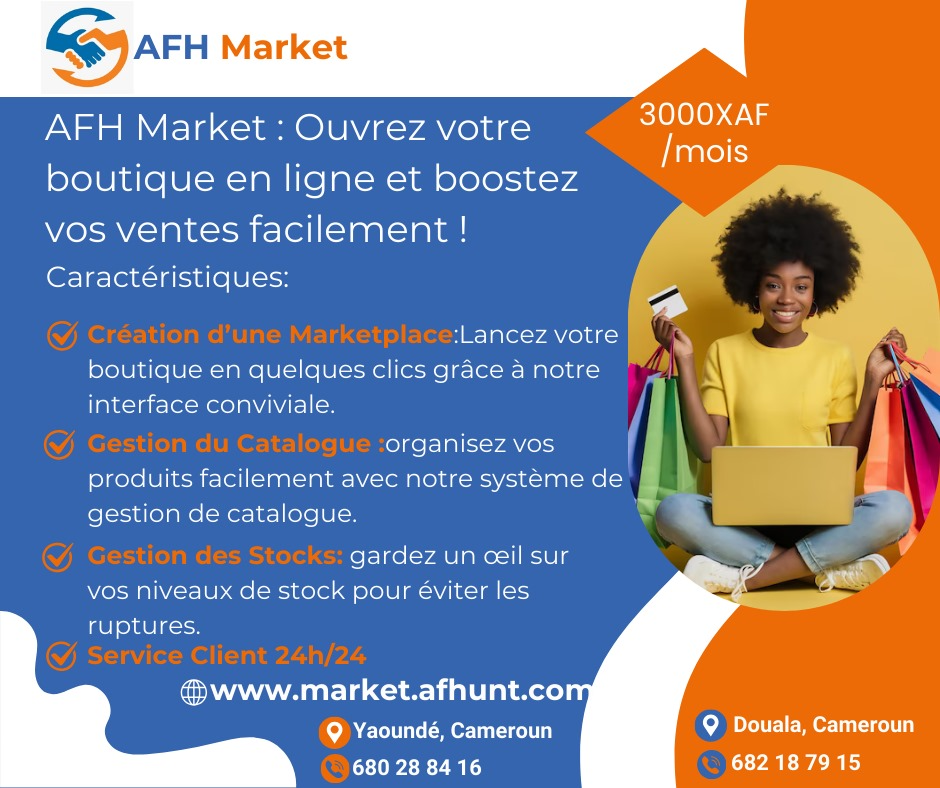 marketplace,  Gestion du Panier , Gestion du Catalogue